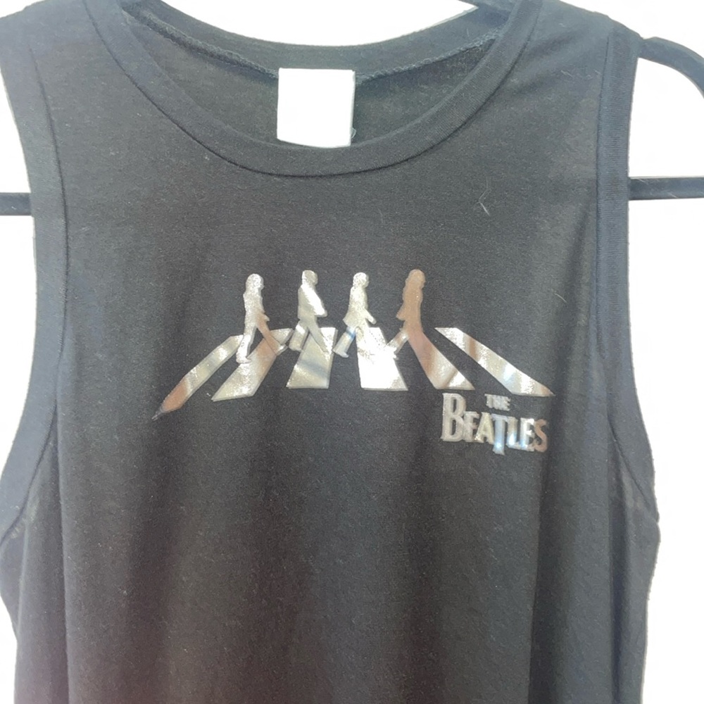 The Beatles Tank Top Vintage 2014  Apple Corps LTD. Large with slit at sides